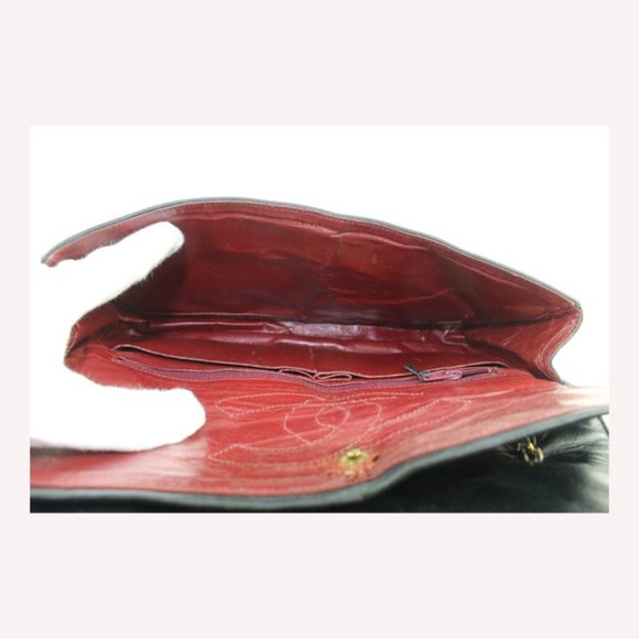 Chanel Rare Quilted Black Lambskin Limited CC Classic Chain Flap Bag 2CAS1115 - Picture 4 of 12